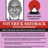 2017 Election Poster Erick Shedrack